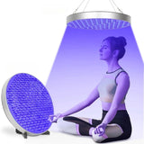 Circular Red Light Therapy Lamps Panel Beauty Rejuvenation Skincare Beauty Instrument Brightening Firm Skin Home Portable Device