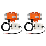 B59B-2X Vibrator Motor For Salt & Sand Spreader And Concrete Mixer 4000Rpm 60W DC12V Aluminum Alloy Case Concrete Vibrator