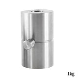 Stainless Steel Counterweight Weight Hammer Inner Hole 20mm for Astro Telescope 0.25kg/0.5kg/0.75kg/1kg