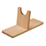 Wooden Hot Glue Holder Universal Tabletop Tools Storage Holder Hot Melt Glue Support Stand Base No Messy for Hobby Professionals