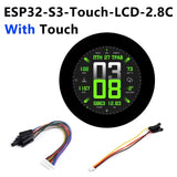 Waveshare ESP32-S3 2.8inch Round IPS LCD Display 480x480 Touch Option QMI8658 Sensor / MIC / SD / MP3 Audio /HMI For Arduino
