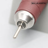 Manufacturer Strong 102LN Glazing Machine Nail Drill Handpiece 45000 Rpm Drill for Acrylic Nail Kit Tools OEM Private logo