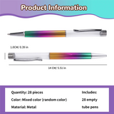ADEGBO-Improved 28 PACK Colorful Empty Tube Floating DIY Pens,for Many Occasions