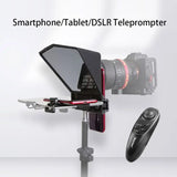 Bestview T2 Video Camera Portable Teleprompter For  DSLR Camera Photo Studio For IPad Smartphone Interview