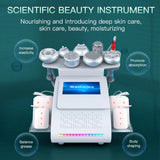 Newest Hot Selling 9 In 1 Vacuum Laser Radio Frequency RF 80K Lipo Slimming Ultrasonic Liposuction Cavitation Machine For Spa