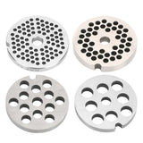Disc Knife Stainless Steel  Meat Grinder Plate 5cm/2in Grinder Blade Silver Kitchen for Home Meat Fruits or Vegetables
