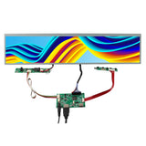 19 inch DV190FBM-NB0 1920X360 Bar LCD Screen With USB LCD Controller Board