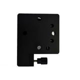 Manual Dual-Axis Tilt Stage, Precision 2D Adjustable Platform for Pitch & Rotation Angle Adjustment