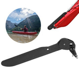 Plastic Canoeing Accessory Tail Vane Rudder Set for Sea Kayaks Fishing Boat Ship Sea Kayaks Rudder Kayaks Rudder Canoeing Rudder
