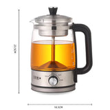 110V/220V Electric Kettle Automatic Steam Spray Teapot Multifunctional Glass Teapots Thermo Pot Household Boil Water Kettle 1.3L
