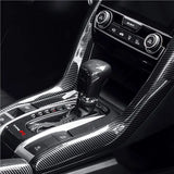 15X Armrest Box Protective Covers Carbon Fiber Central Armrest Decorative Modification For Honda Civic 10Th 2016-2019