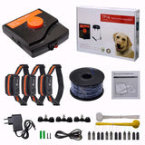 TP16 Electronic  dog  Fence Containment System with 1 Collar and 1.00mm Thicker Wire smart fence,  With Rechargeable Collar