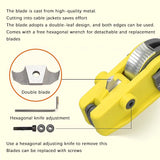 KMS-K Optical Cable Splitter Longitudinal Cable Splitter Optical Fiber Longitudinal Stripper Vertical Optical Cable Stripper