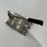 Manual Dumpling Wrapper Press 304 Stainless Steel – Effortless Round Dough Skin Maker