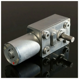 4X GW370 12V 6Rpm Reversible High Worm Geared Motor Torque Turbo DC Motor 35A