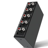 RCA AUX Audio Switcher 4 in 1 Stereo Audio selector 4X1 Passive 3.5mm Aux L/R RCA switch box