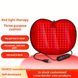 3-in-1 Red Light Therapy Pad for Butt Enhancer Waist 128LED Hips & Feet - Heating Cushion with Red Light Therapy Pad