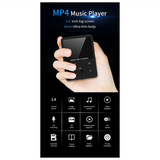 Mini MP3/MP4 Player Bluetooth Digital Display Screen with Memory TF Cards Radio Build-in Speaker Music Player