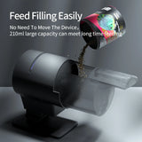 WiFi Intelligent Timing Automatic Feeder Aquarium Goldfish Feeder 210ML Capacity Fish Feeder Mobilephone APP Control Particle