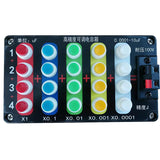 High-Precision Adjustable Capacitance Box 0.0001μF to 10μF Range Button Switch Type for Electronics And Circuitry