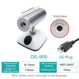 Lab Infrared Sterilizer with 14/35mm Inoculation Loop Sterilizer  400°C/825°C for Scalpel Needle Inoculating Loop Vaccination