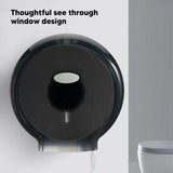 Single Roll Jumbo Tissue Dispenser Large Capacity Jumbo Toilet Paper Dispenser Punch  Wall Mount for Toilets for Bathrooms