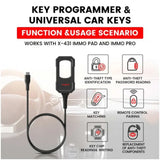 X-431 immo Programmer Super Chip with 4 Keys IMMO Key Programming Tools Suit for X431 PAD V/ IMMO ELITE/ PLUS /PROG 3