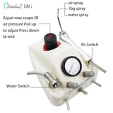 Y Portable Lab Turbine Unit Work with Air Compressor 3 Way Syringe 2/4 Holes Teeth Whitening Dentistry Equipment Polishing Tool