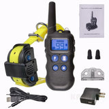 H883 Remote Walkie Talkie Dog Training Collar, Rechargeable, Shock, Vibration Beep Light  For 1/2/3 Dogs