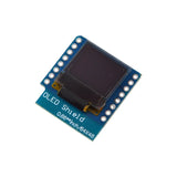 0.66 inch OLED LED LCD Dispaly Shield Compatible for WEMOS D1 MINI ESP32 64X48 0.66 inch Display 0.66" oled module IIC I2C