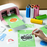 Likcut S501 DIY Portable Smart Cutting Machine Vinyl Cutter for Family School Fun Projects Decorations Upgrade Graph Plotter