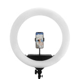 100W 22" Ring lamp 55cm Remote Control Ring Light Kit Super Bright LED Rings Lamp For Makeup Rings light handbag & Tripod FE640