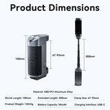 Phone Camera Grip with Bluetooth, Hidden Selfie Stick Stand Multi-Mode Control Universal Fit for IPhone/Android - Vlog Essential