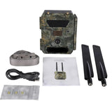 Willfine Sifar 4.0CG PRO 24MP 4G LTE Infrared Cellular Trail Camera Traps with MMS GPS No Glow 940nm LEDs for Wildlife Monitor