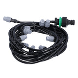 10m / 32.8ft 4/7 Irrigation Hose with 10 Misting Sprayer Nozzles Garden Greenhouse Terrace Watering System