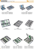 Medical Equipment Stainless Steel Lab Mirror Cassette Sterilization Trays for Orthodontics Photography Mirror
