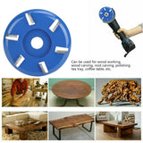 Wood Carving Disc Steel 6‑Teeth Milling Cutter Woodworking Tool Angle Grinder Accessories Woodworking Tool Wood Carving Disc
