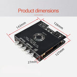 In-car Bluetooth Module Amplifier Board Original TDA7498ETR Chip BT+ AUX + USB Receives Audio Signals Left/Right Speakers Player