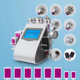 Neueste 9-in-1 Lipolaser Kavitation Abnehmen Maschine RF Haut Lifting Radio Frequenz Lipocavitation Fatburner Körper Elektrische