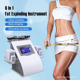Professional 6 in 1 40K Radiofrecuencia Facial Corporal Body Weight Loss Machine for Cellulite Reduction Skin Wrinkle Removal