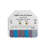 NEW ARRIVAL ZigBee3.0 Wireless on OFF Relay Switch AC DC Power APP Voice Control Push Switch Tuya Hub Required