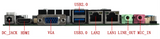 J1800  BGA1170 Mini ITX DDR3 Motherboard M218F Dual COM and LAN HD-MI LVDS PS/2 GPIO for Embedded Computer
