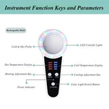 LED Facial Massager Electric Skin Beauty Equipment Professional Female Skincare Beauty Devices Physiotherapy Facials Equipments