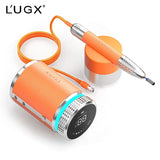 C High Quality Portable Dustproof Manicure Machine LUGX Nail Drill Waterproof Brushless Motor Handle Beauty Salon Nail Equipment