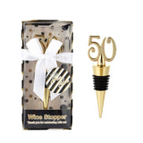 20pcs Bottle Stopper Champagne Wine Cork for 30/40/50//60/70/80th Anniversary Birthday Party Decor