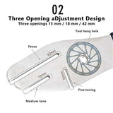 Disc Brake Rotor Wrench Bicycle Disc Repair Tool Bicycle Pedal Wrench Adjustment Calibration Tool Grinding Disc Adjustment