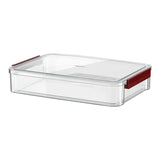 GW-A4 Transparent Storage Box Portable Plastic Document Stationery Jewelry Storage Case School Home Office Supplies