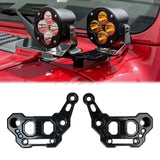Suitable for JL Modification of A-pillar Double-layer Spotlight Bracket Aluminum Alloy Bracket Modification Accessories