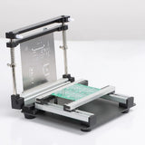 SMT Stencil Printer Manual Solder Paste Printing Machine 20x20cm Steel Stencil Workbench for PCB Assembly