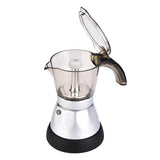Large Capacity Electric Moka Pot Stovetop Espresso Coffee Maker Coffee Percolator 150ml